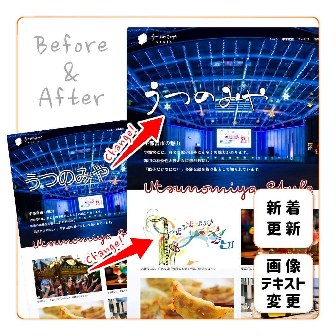 画像変更や新着更新 画像変更や新着更新